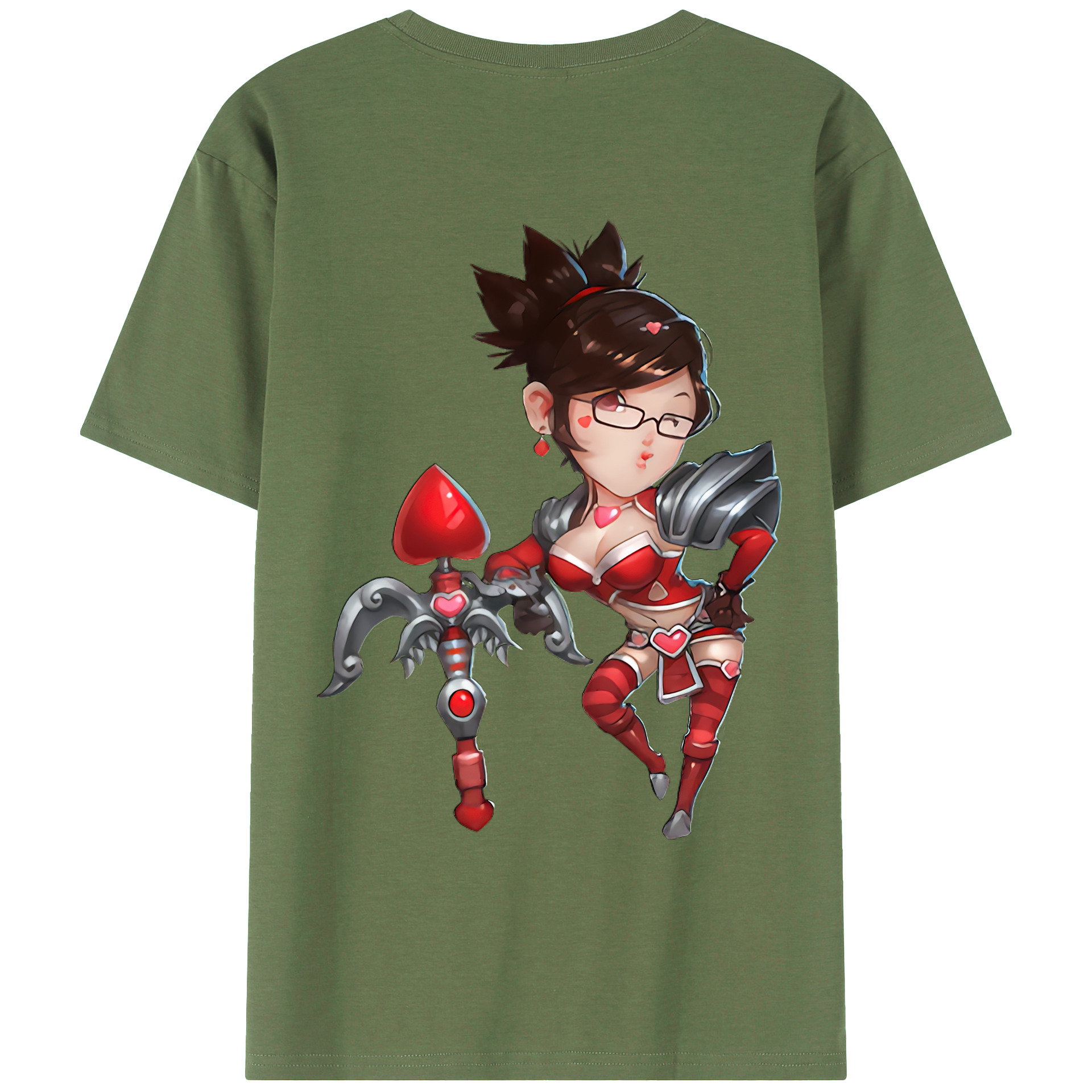 （画像用） リーグ・オブ・レジェンド League of Legends LOL 綿100％ メンズ半袖Tシャツ（バックプリント） 通気性